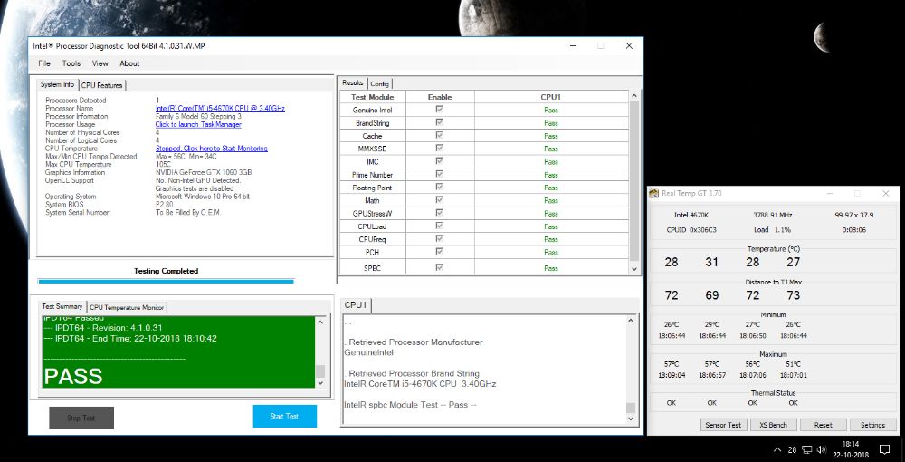 Intel i5-4670K (3.4 Ghz) - Processador (CPU) - Socket (LGA) 1150 (5)