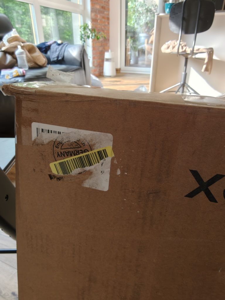 Pudełko po cybex Aton 5 baza z instrukcja