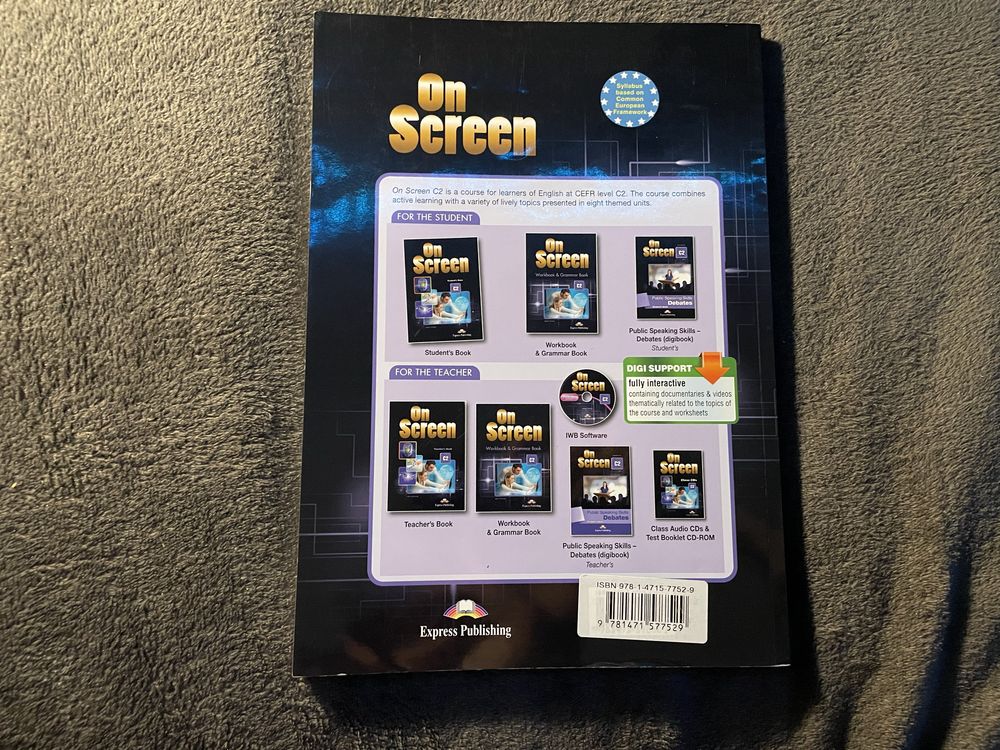 Podręcznik On screen C2 do angielskiego