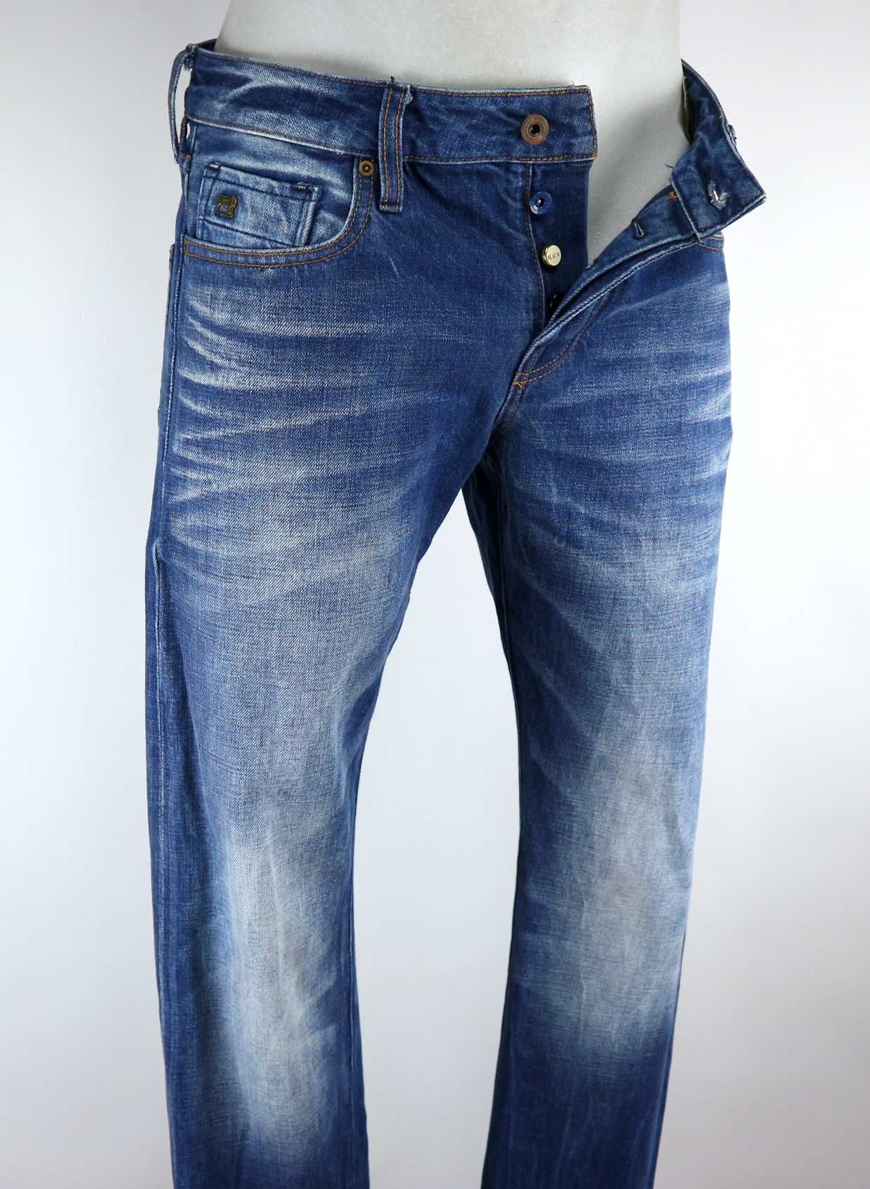 Scotch & Soda Ralston spodnie jeansy W32 L32 pas 2 x 42 cm