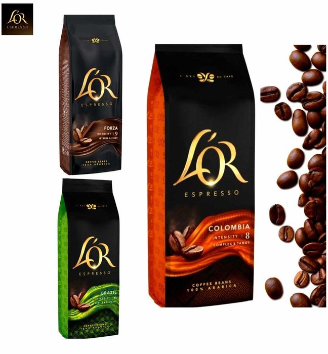 АКЦІЙНА ЦІНА L'or зернова кава Арабіка 100%