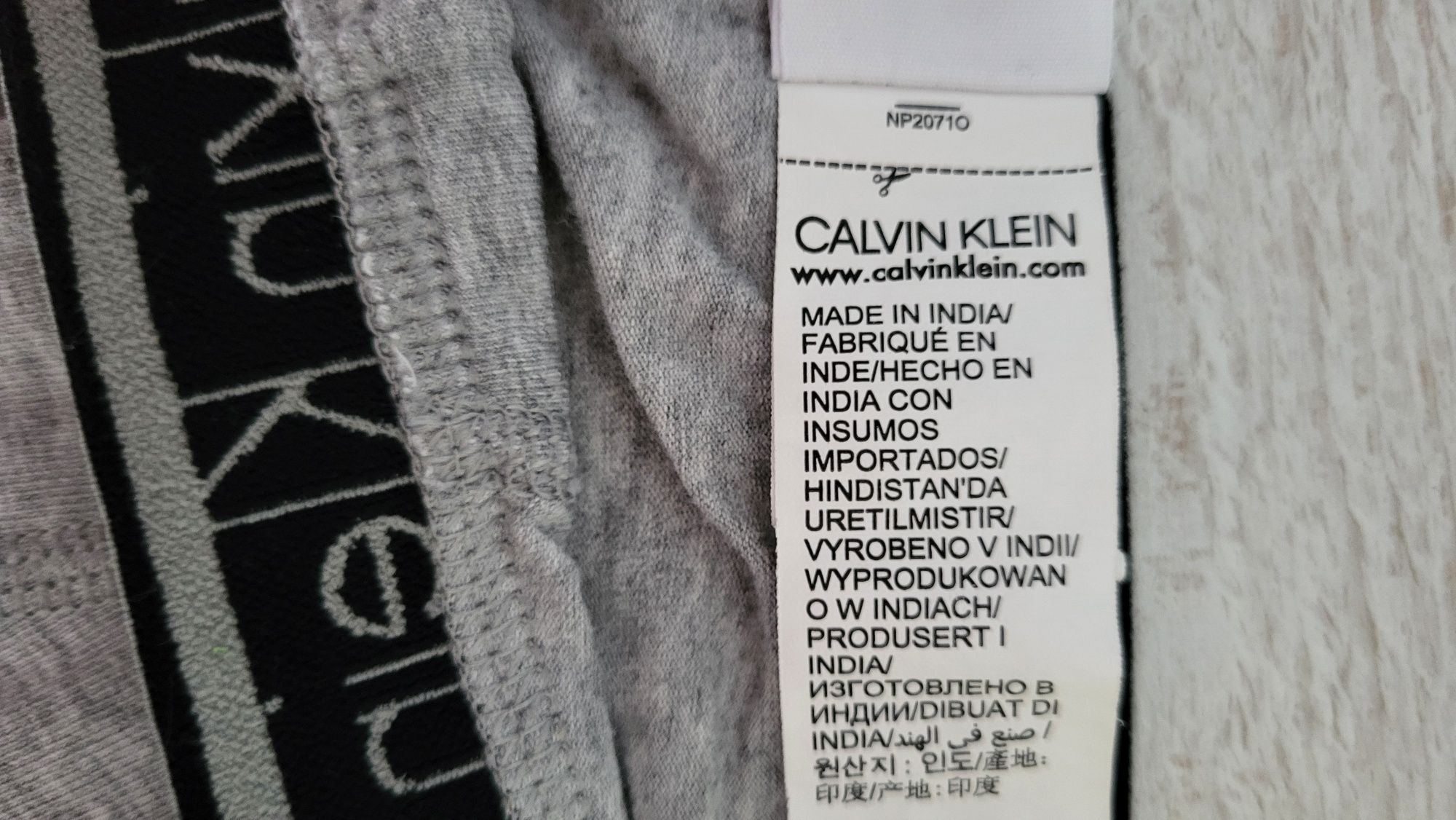 Bawełniane bokserki Calvin Klein rozmiar s