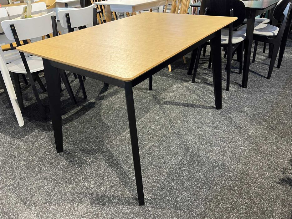 Стіл Мілан 120х70 суцільний кухонний прямокутний на кухню буковий