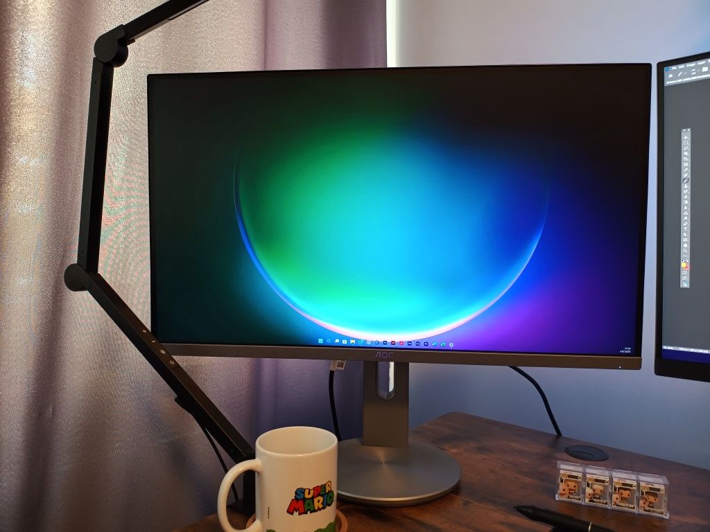 Monitor AOC 27 Cali, 2K WQHD, 100% sRGB, 60Hz
