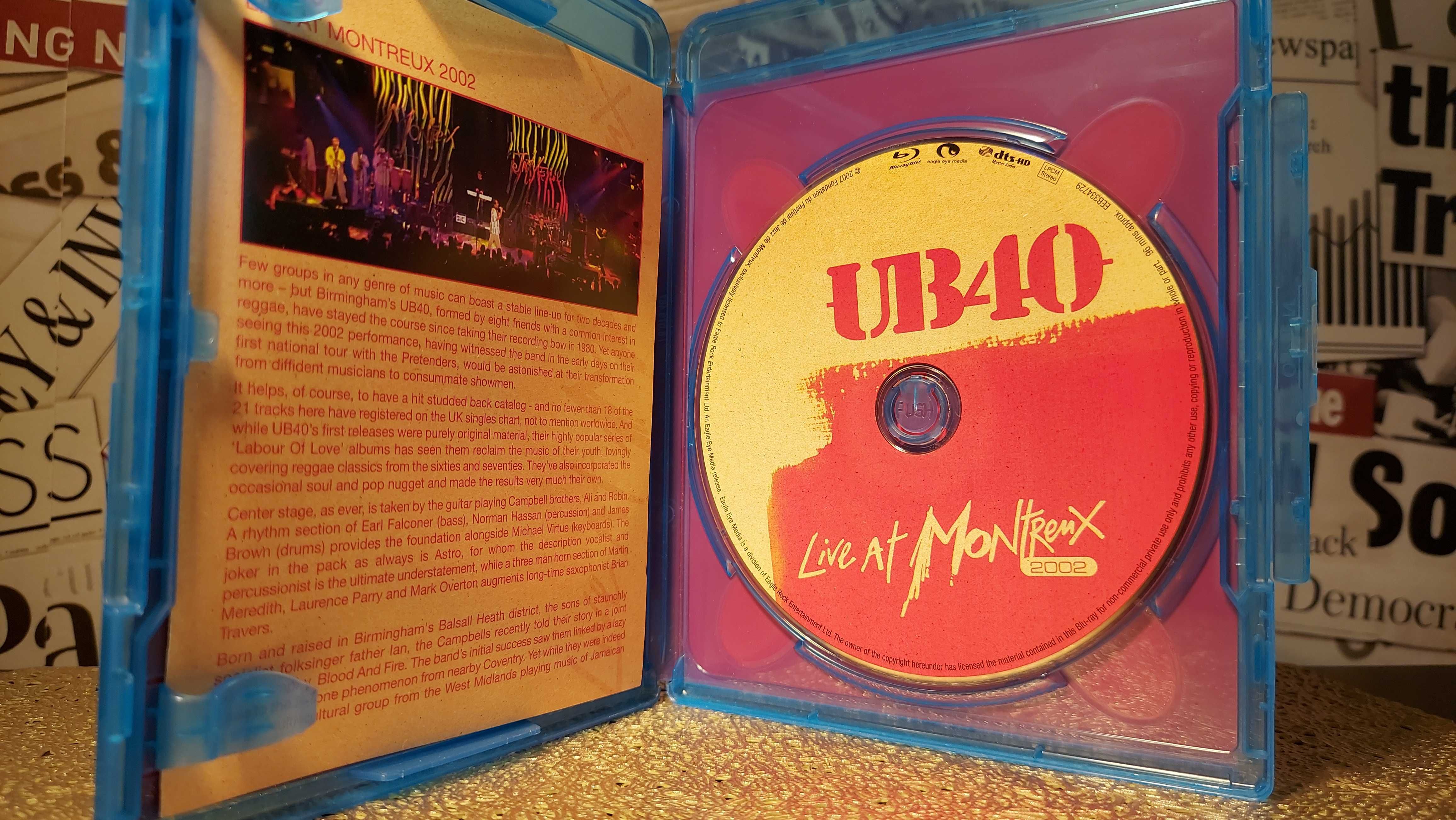 UB40 - Live At Montreux Koncert na płycie Blu-ray