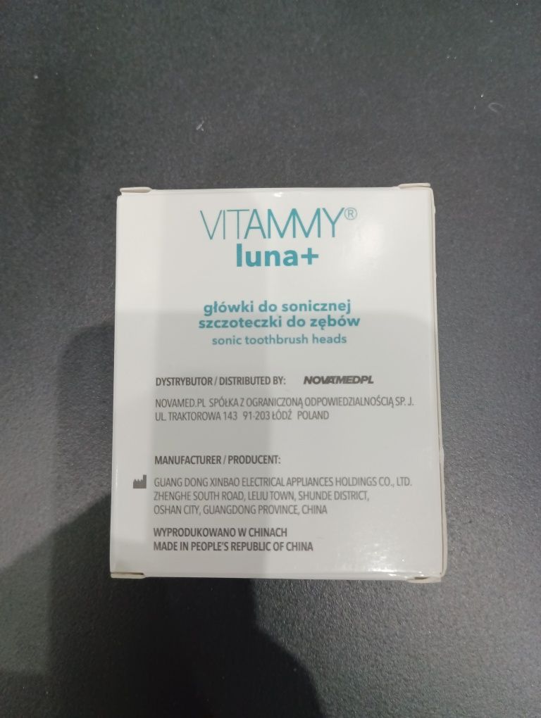 Końcówki szczoteczki sonicznej Luna+ Vitammy TH1904