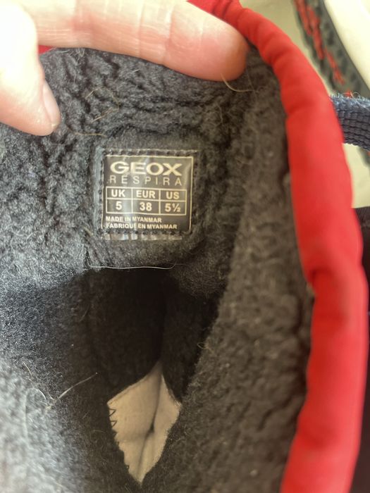Зимові чоботи чобітки черевики на хлопчика GEOX оригінал 38 розмір