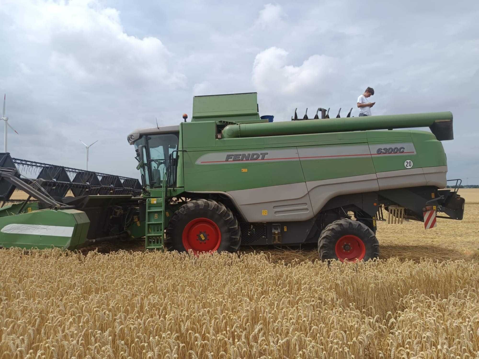 Kombajn zbożowy FENDT 6300 C 2007r.