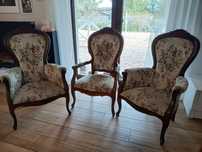 Vintage fotele ludwik