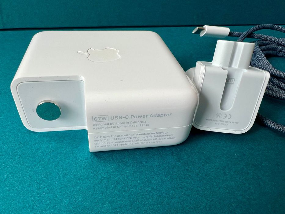 Oryginalny Zasilacz Apple A2518  67W  + Przewód usb