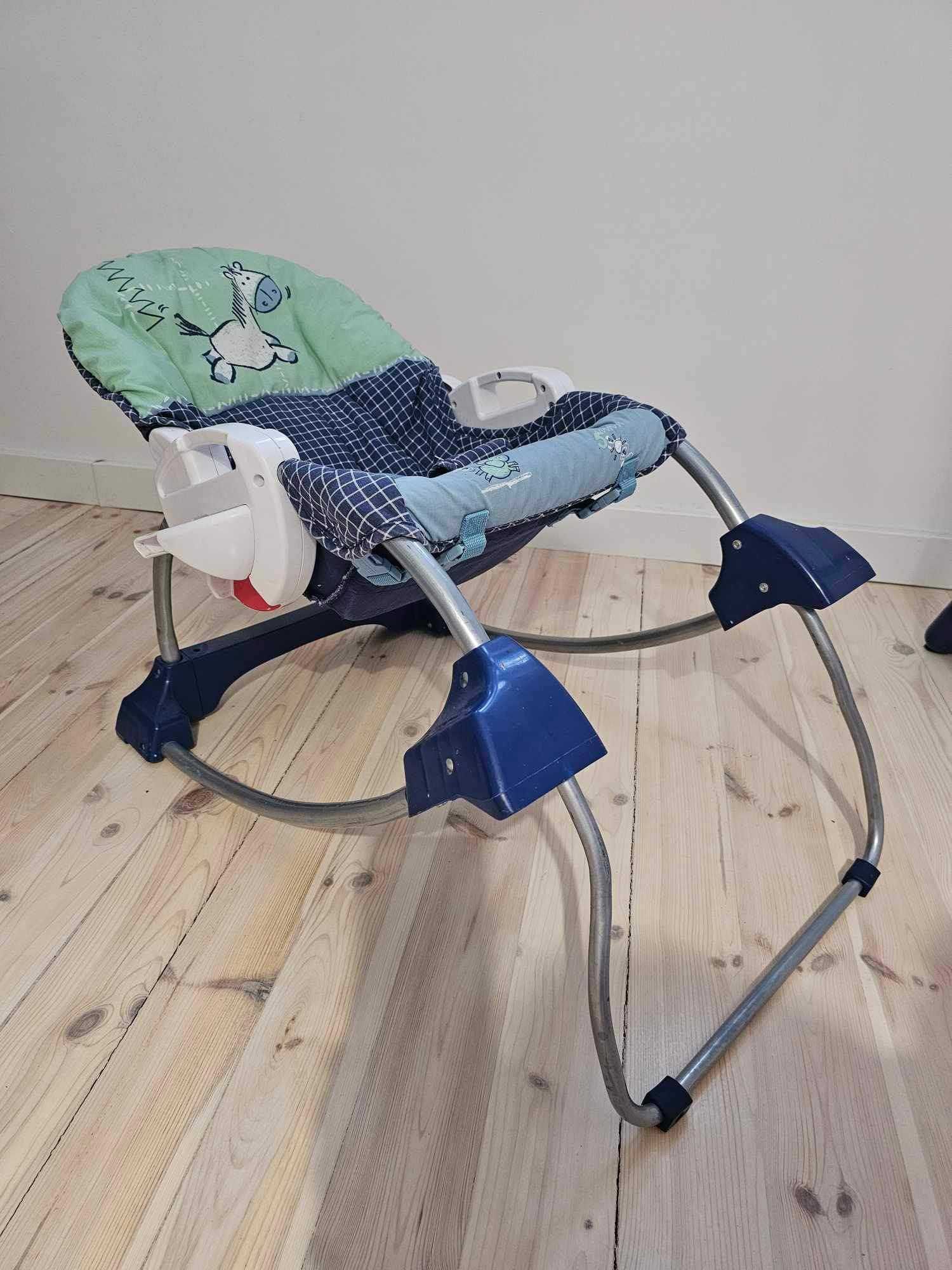 Bujak z pozytywką krzesełko Fisher price w pełni sprawne