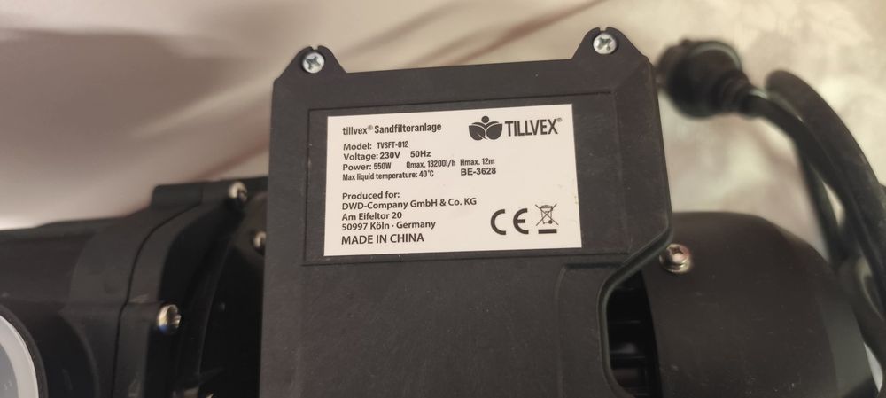 Pompa z filtrem piaskowym