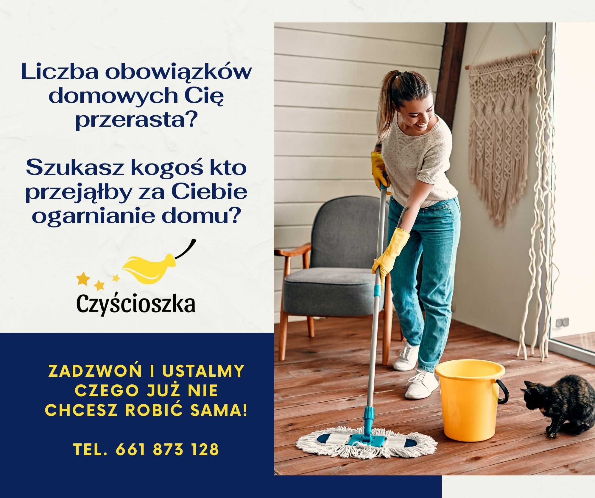 Sprzątanie mieszkań/ domów/ biur/ mycie okien pranie dywanów tapicerki