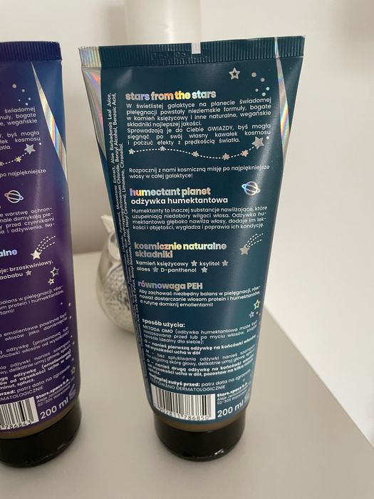 Zestaw 3 odżywek stars from the stars cały peh odżywka do włosów 3 szt