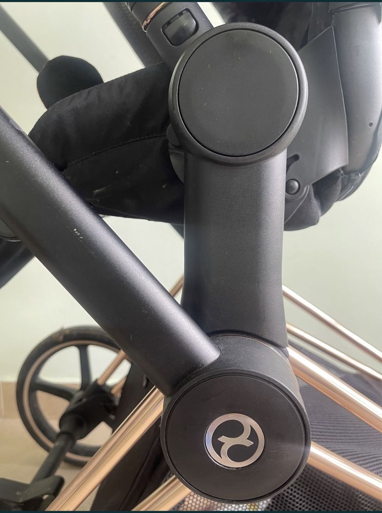 Візок дитячий Cybex Priam (Rebellious/Rosegold) 2 в 1