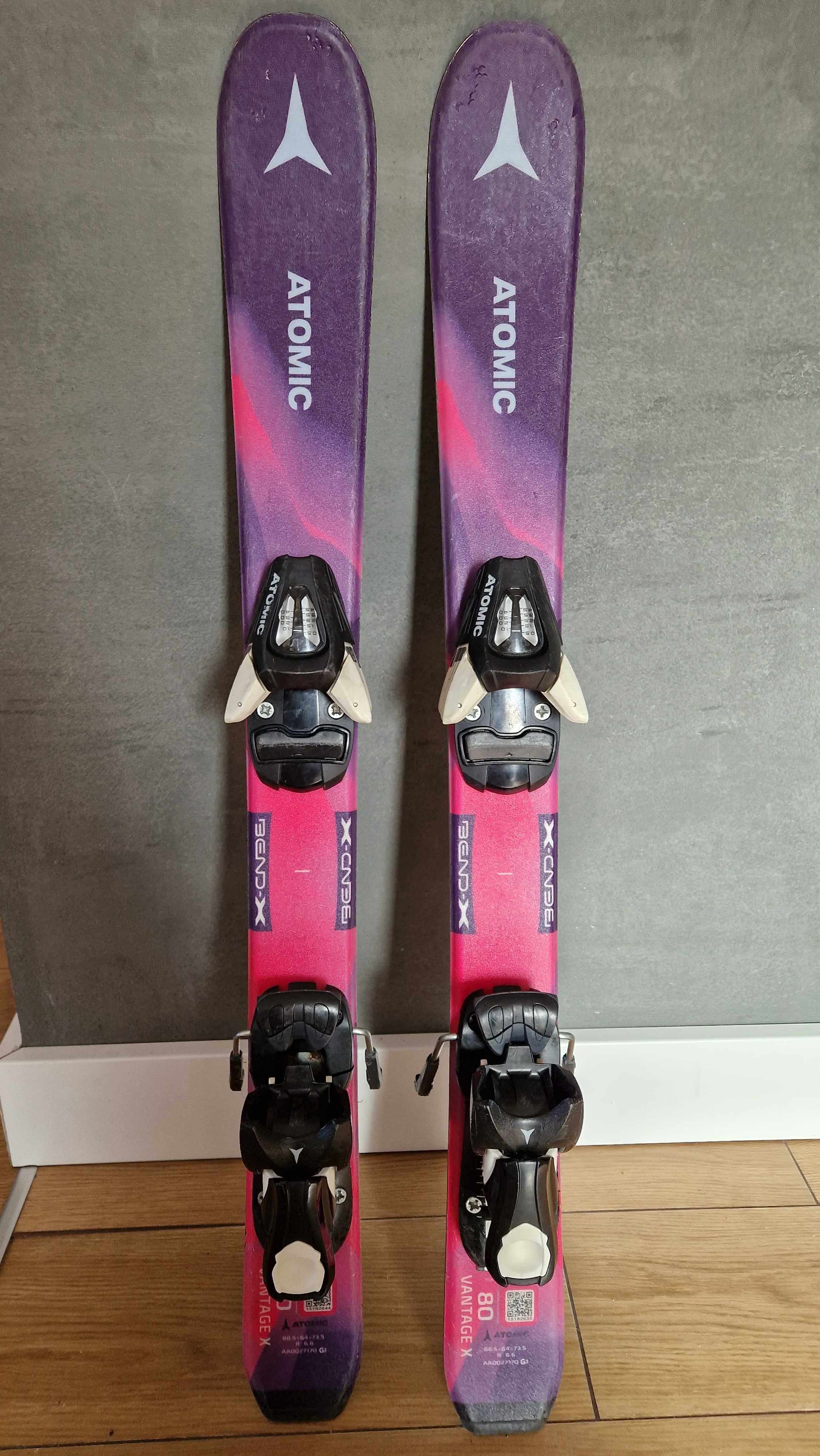 Narty ATOMIC Vantage 80 /Buty salomon 17/18