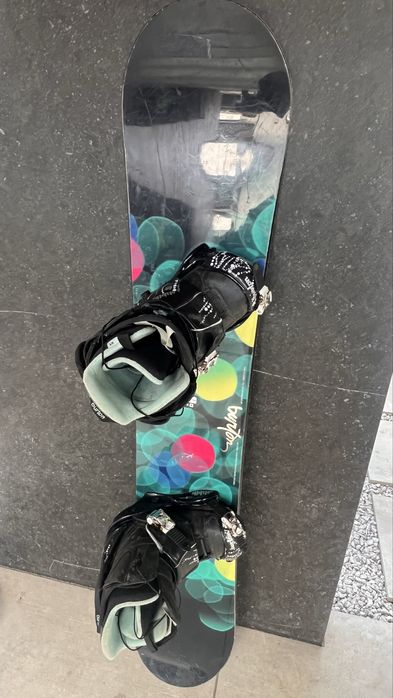 Sprzedam deske snowboardowa z butami