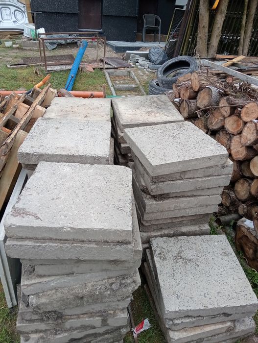 Płyty chodnikowe, kostka brukowa