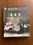 Album, wnętrza, Modern Rustic,, rustykalnych, książka, sztuka