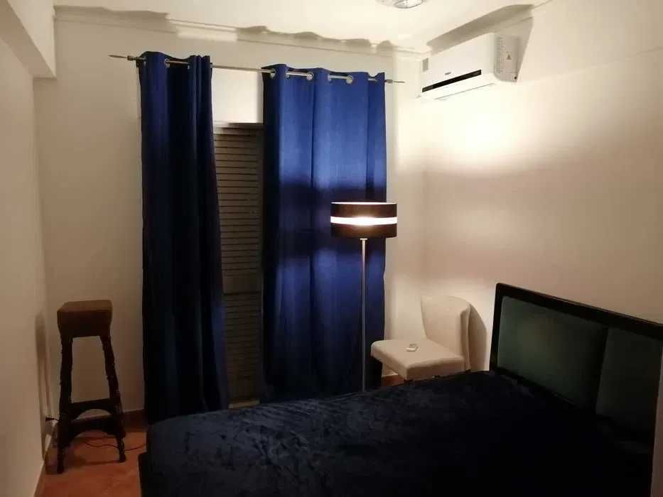 2 Cortinas Azuis - Ótimo Estado