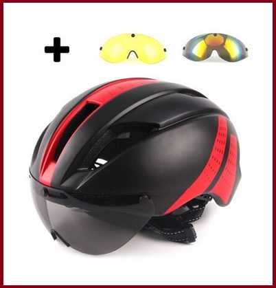 Kask Rowerowy Triathlonowy Do Jazdy Na Czas Roz M 53-57cm L 57-62cm