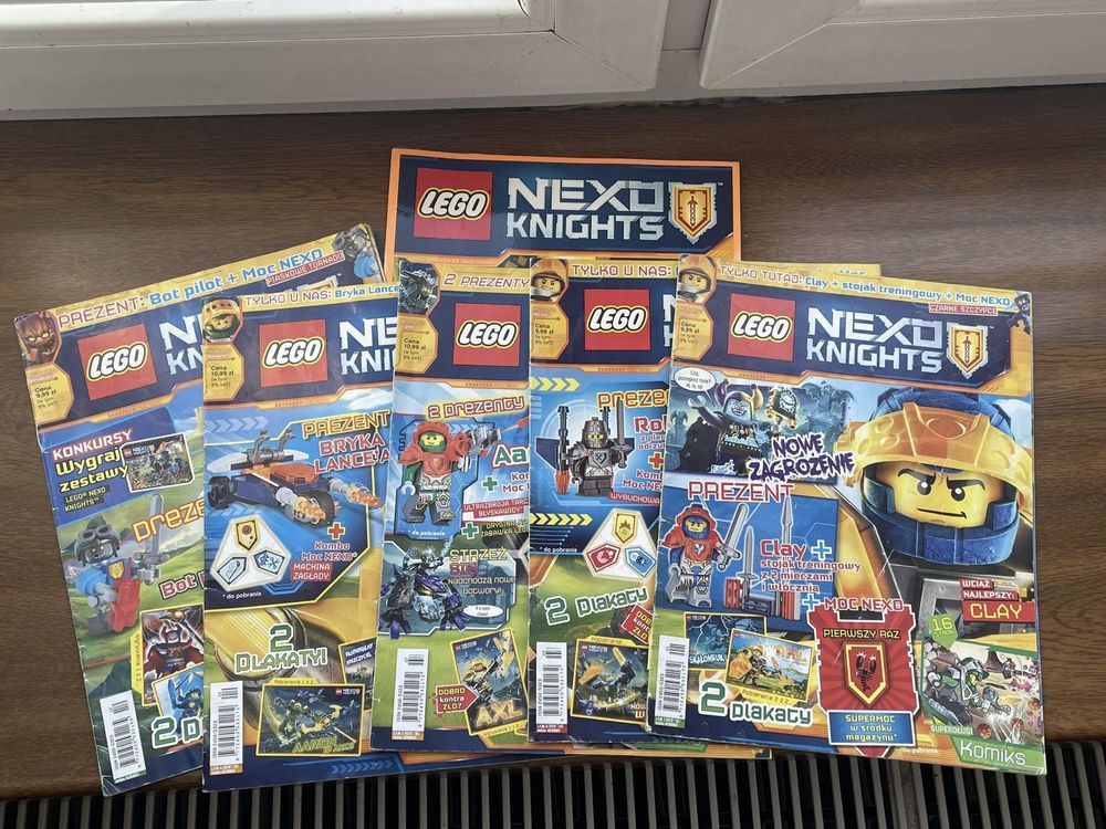 Gazetki Lego Star Wars oraz Lego NexoKnight