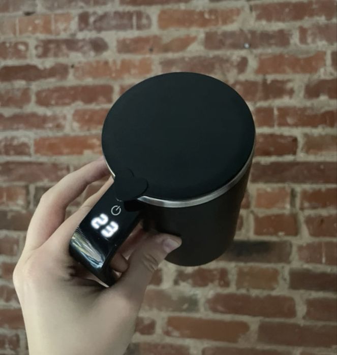 Samomilszajacy kubek termiczny do kawy kakao USB nowy