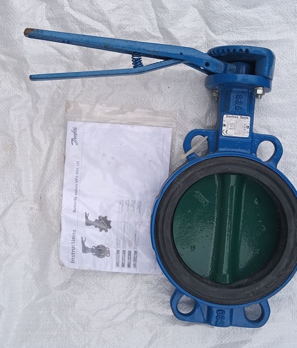 Дисковый затвор. Danfoss.