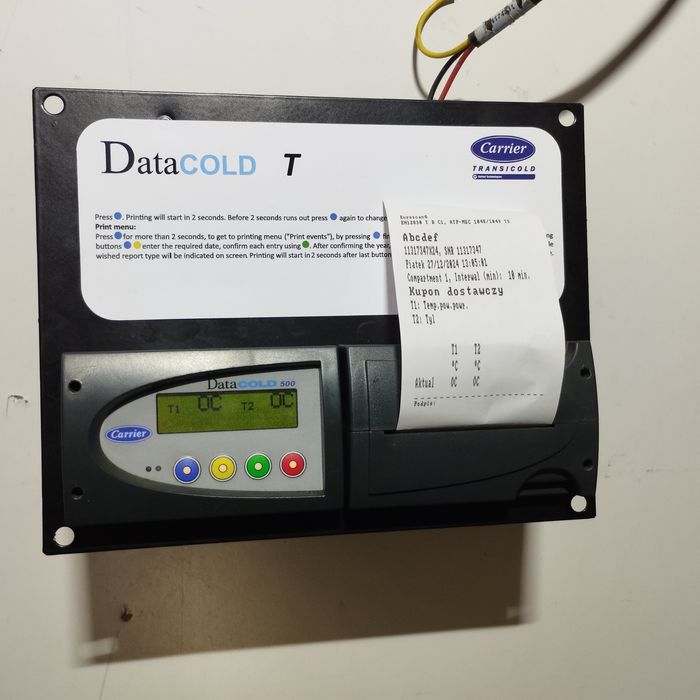 Carrier Data Cold 500