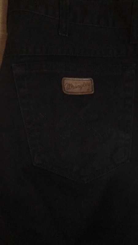 wrangler jeans spodnie czarne vintage meskie
48 | W32··Wrangler
