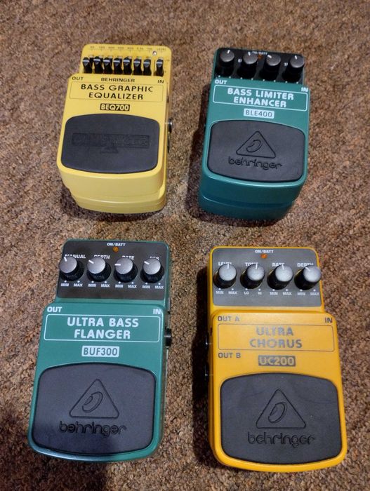 Педали для бас-гитары/гитары