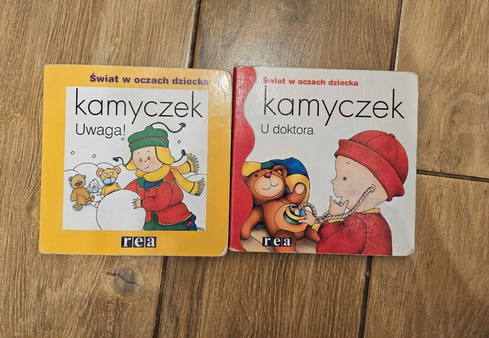 Książeczki dla dzieci Kamyczek- Uwaga, U doktora