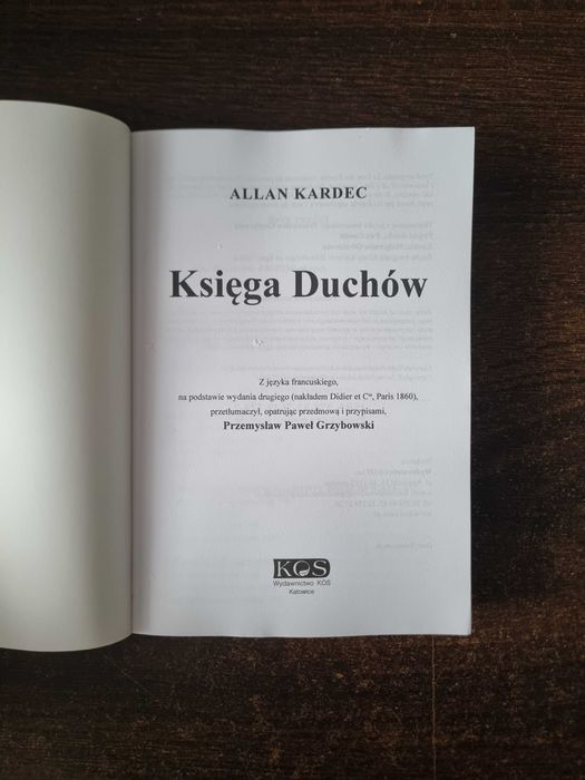 Allan Kardec Księga duchów