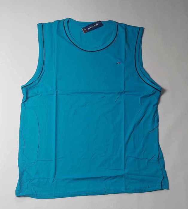 Bezrękawnik męski koszulka bez rękawów bawełna Ezdicorne r 4XL- 126 cm