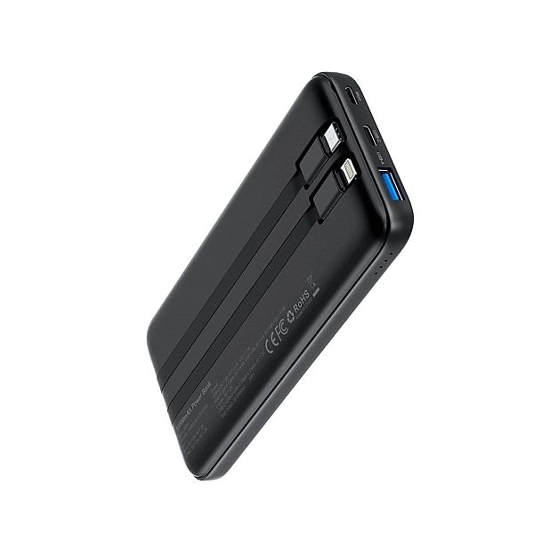 Powerbank Choetech B654, 10000mAh 22.5W USB-A / USB-C / micro USB z wb