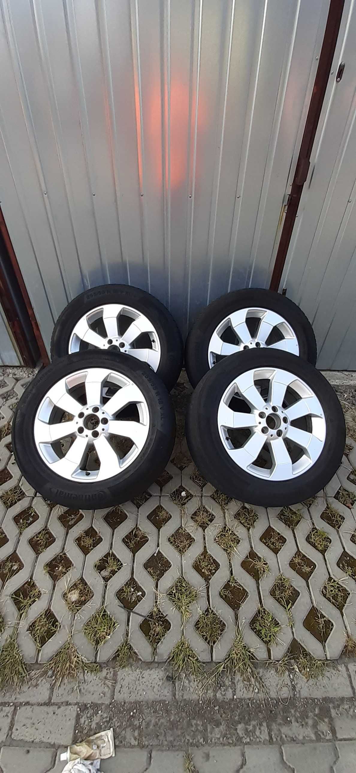 Felgi/kola BORBET 18" 4szt, 5x112 , opona 255/55R18 zima
