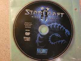 PC DVD-ROM StarCraft II Wings of Liberty 2010 Blizzard - sama płyta