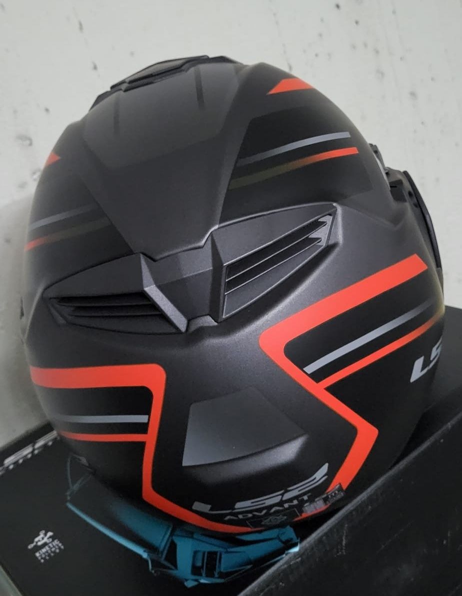 Capacete LS2 FF906 Advant Kuka Black / Red Matt ( M )( NOVO )