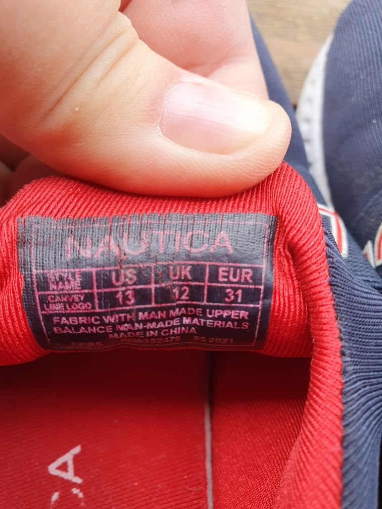 Кросівки для дівчинки чи хлопчика Nautica  30 розмір