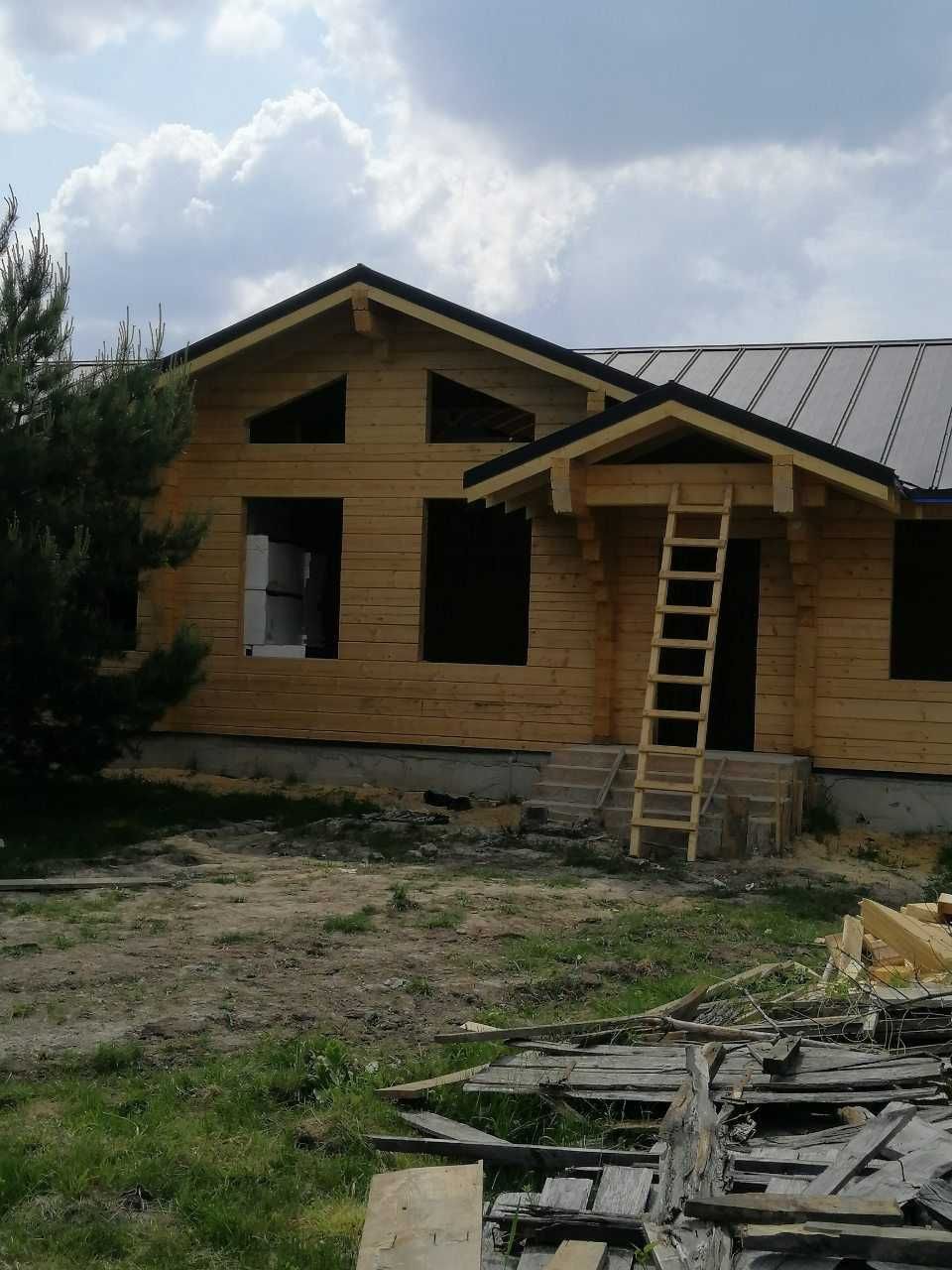 Профнастил, бляха, металочерепеця, євроштахет, блок-хаус, фальц на дах
