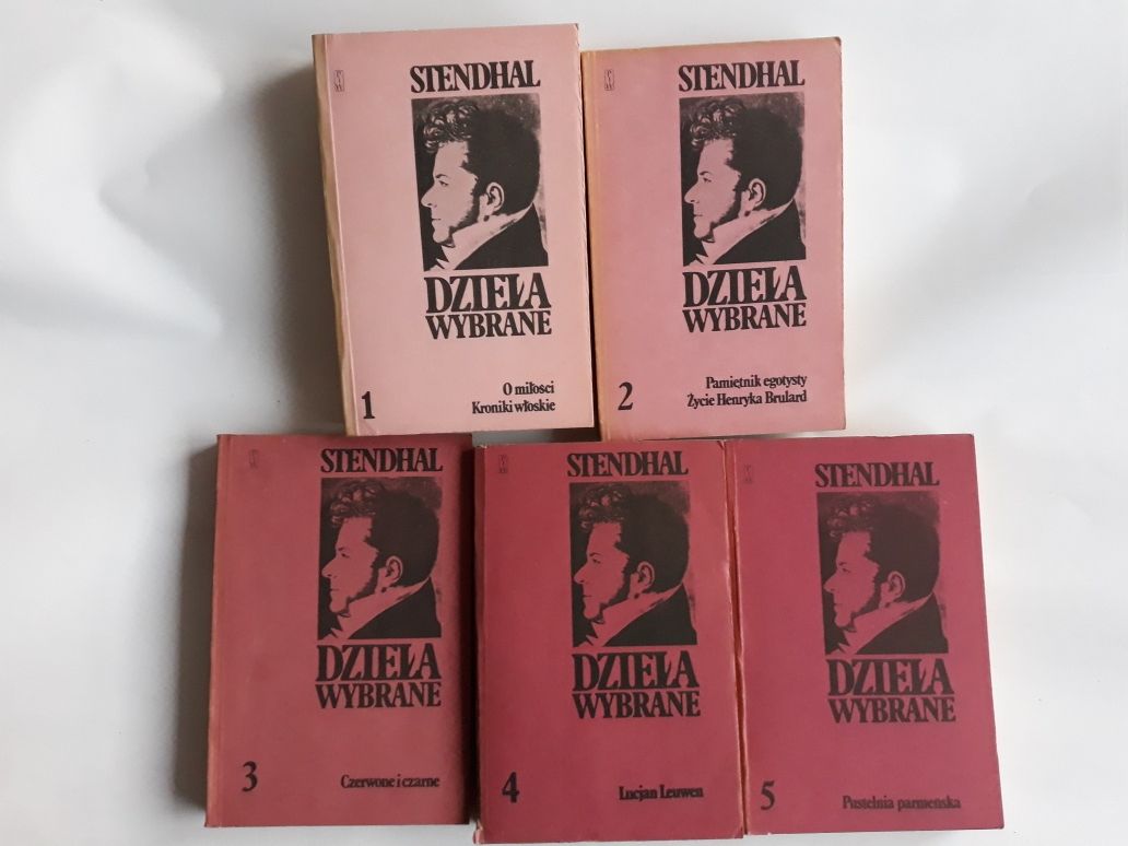 Stendhal; Dzieła wybrane