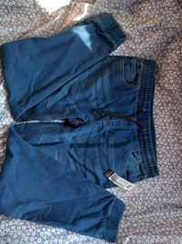Spodnie męskie nowe jogerry jeansy + gratis dwie bluzy xl