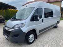 Citroën JUMPER L3H2, brygadowy, 6-osobowy, zakupiony w salonie w Rzeszowie, serwisowany  brygadowy, 6-osobowy, L3H2, zakupiony w salonie w Rzeszowie