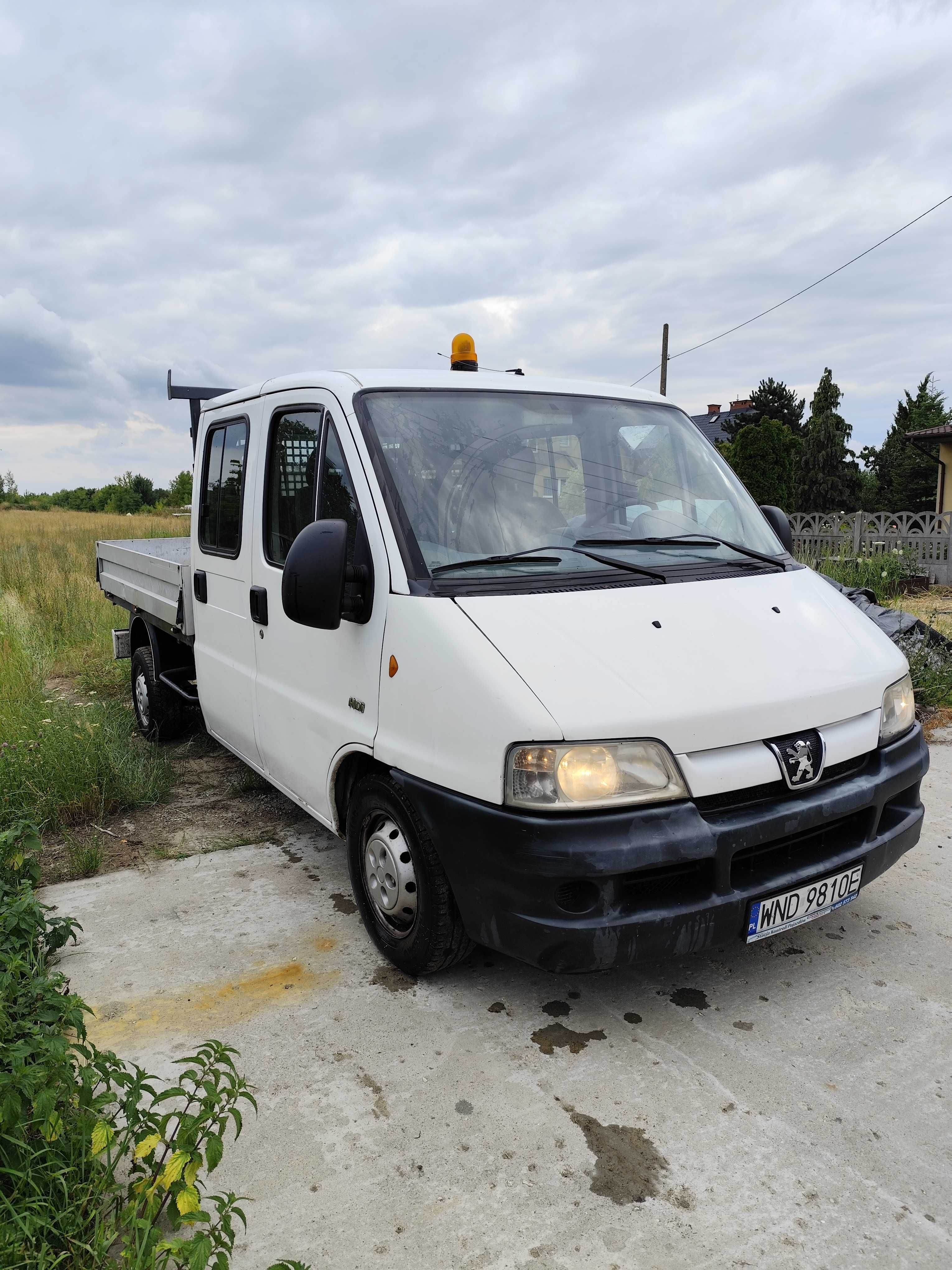 Peugeot Boxer Doka dubel kabina