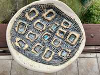 Patera talerz hand made ceramiczna rękodzieło UNIKAT