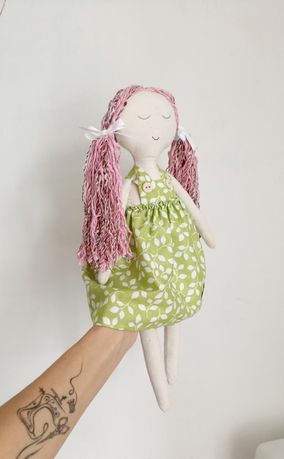 Текстильна лялька ручної роботи