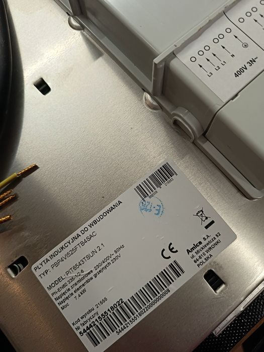 Płyta kuchenka indukcyjna 2 letnia Amica