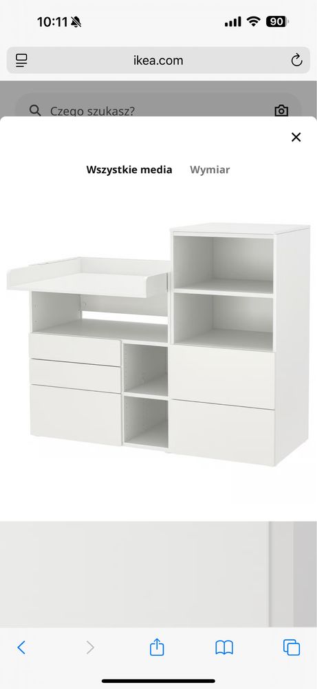 Komoda z przewijakiem IKEA