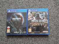 Gra na ps4 Mass Effect Andromeda,Metal Gear