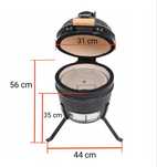 Grill ceramiczny z wędzarnią